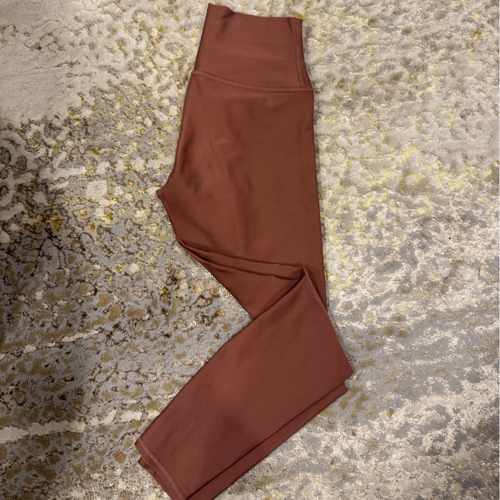 Alo Yoga Airlift High Waist 7/8 Leggings Smoky Quartz Size S